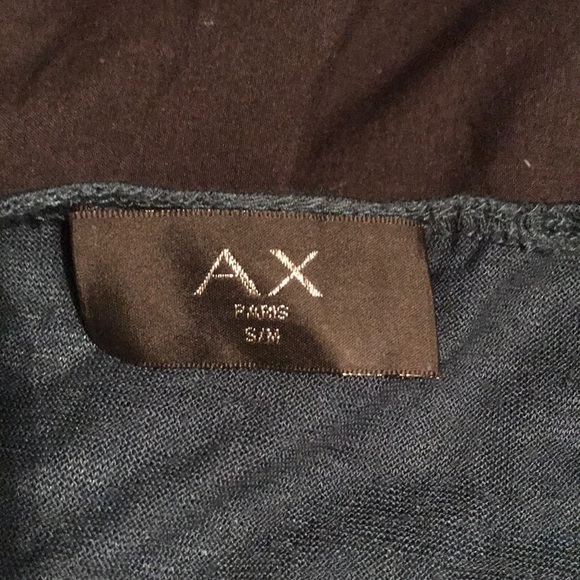 AX teal cross shirt, Size S/M - Picture 4 of 5